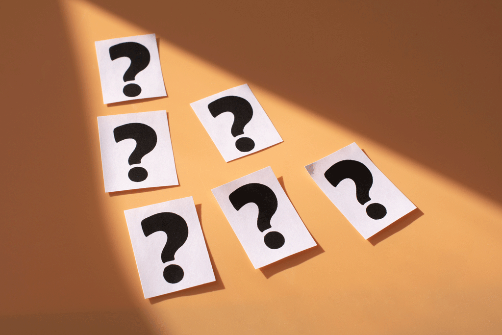 light shining on multiple question marks outdoor lighting electrician wilmington nc