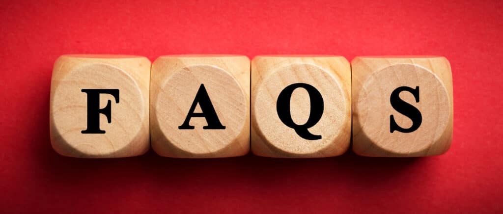 FAQs - Frequently Asked Questions.