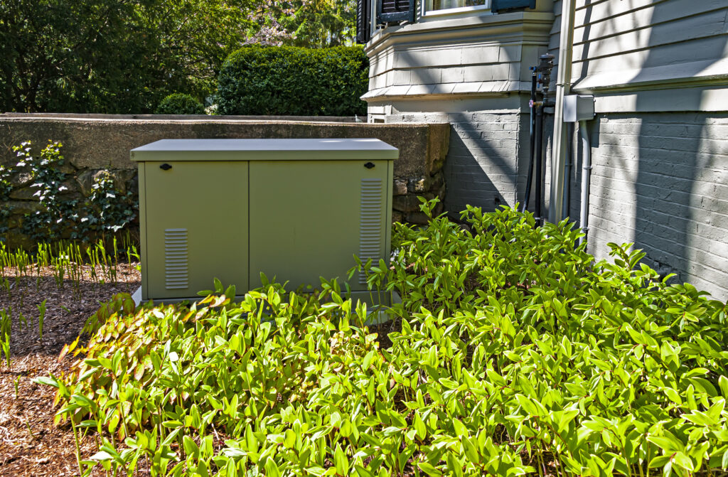 Residential backup generator.