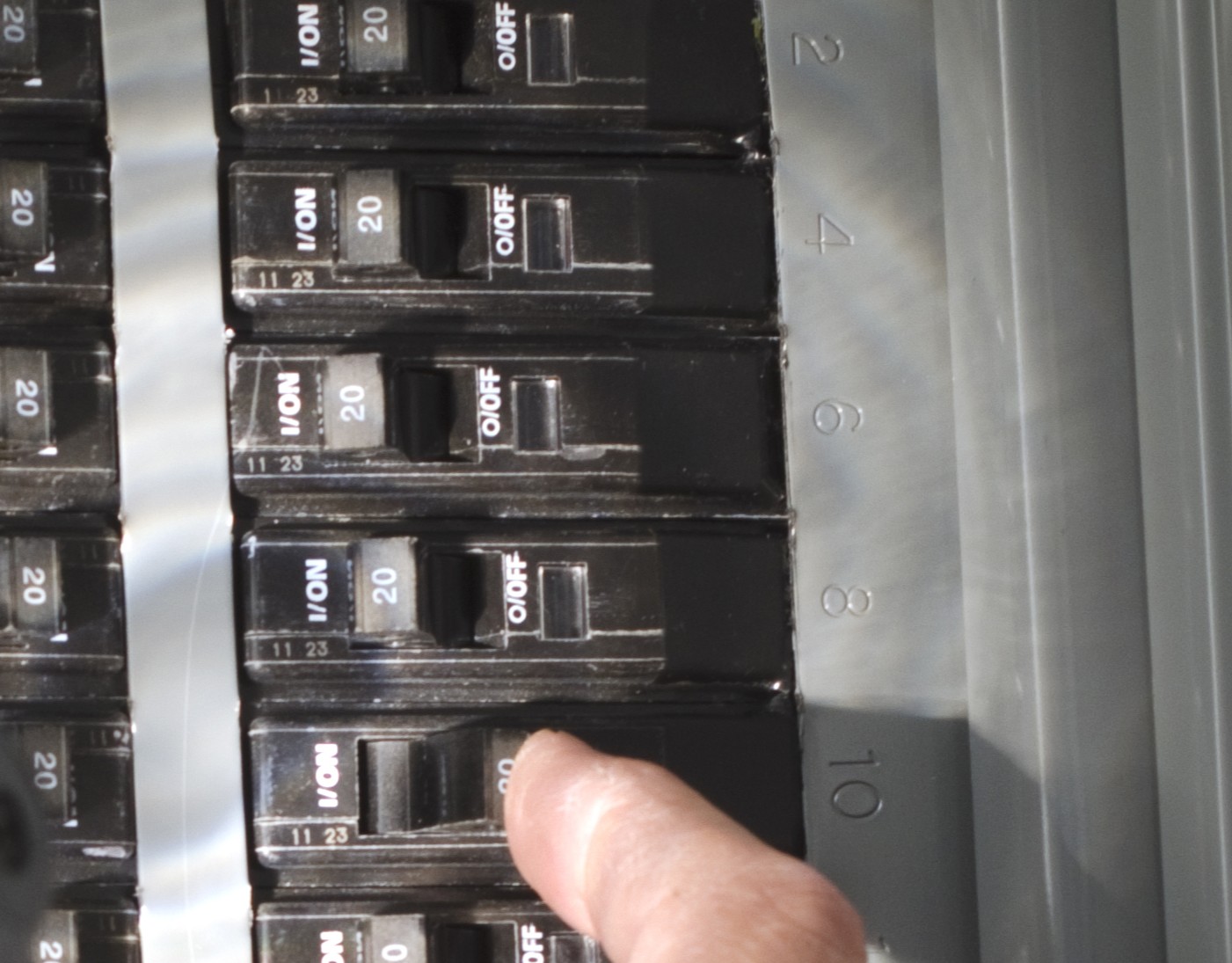 Arc fault circuit interrupters (AFCIs), Electrical Panel.