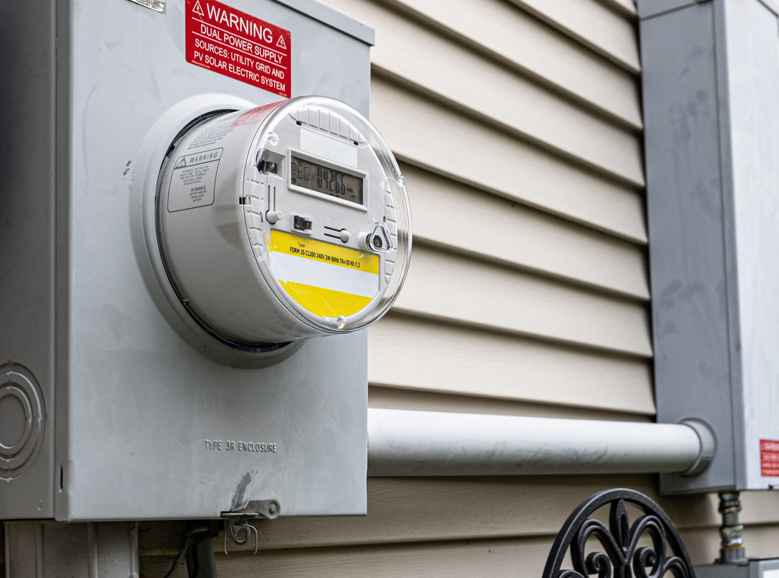 Solar Smart Electrical Metering.